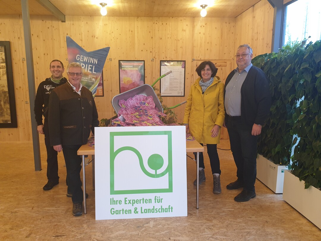 Der Besucherliebling war der Regionengarten Franken   die Beteiligten freuen sich