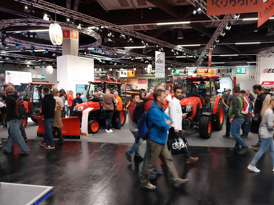 Die Hallen sind voll.