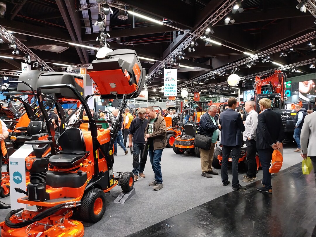Neuer Frontsichelmher bei Kubota