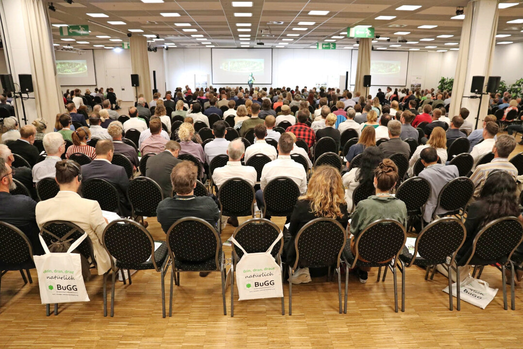 Über 1.000 Teilnehmende waren es beim vergangenen Weltkongress Gebäudegrün 2023 in Berlin.