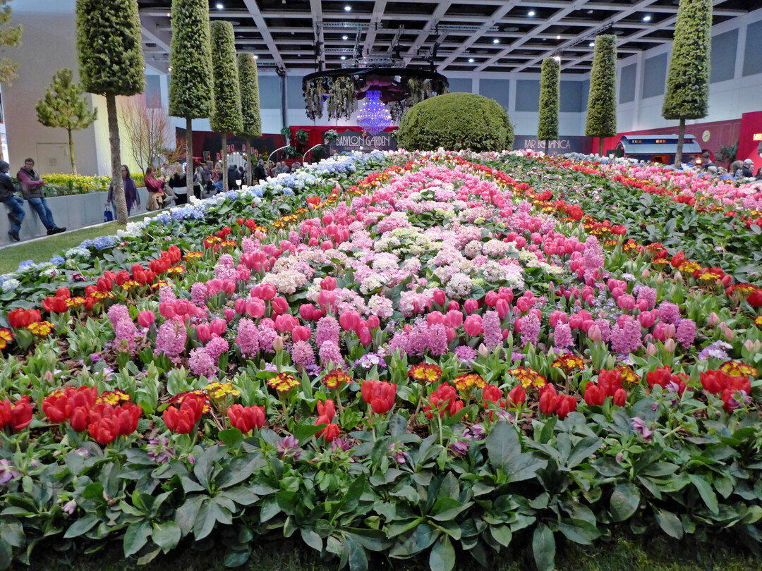 Blumenhalle Gr�ne Woche