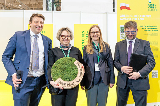 Den dritten Platz belegte Krakau/PL mit dem Projekt „Forest in the City“.