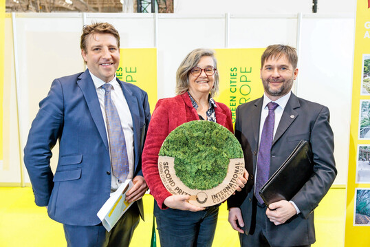 Silber ging nach Lyon/F für ein Projekt, das die Revitalisierung eines vernachlässigten Stadtviertels zum Ziel hatte.