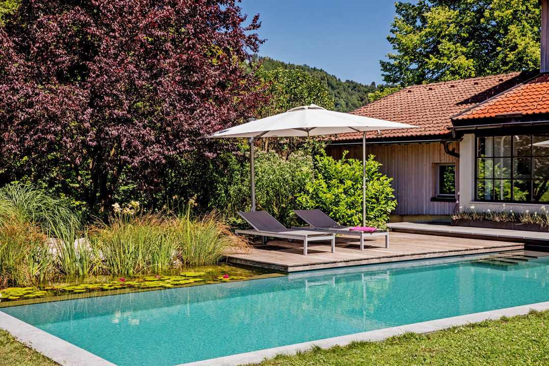 Biotop-Schwimmteiche baut Hübner zusammen mit Schleitzer.