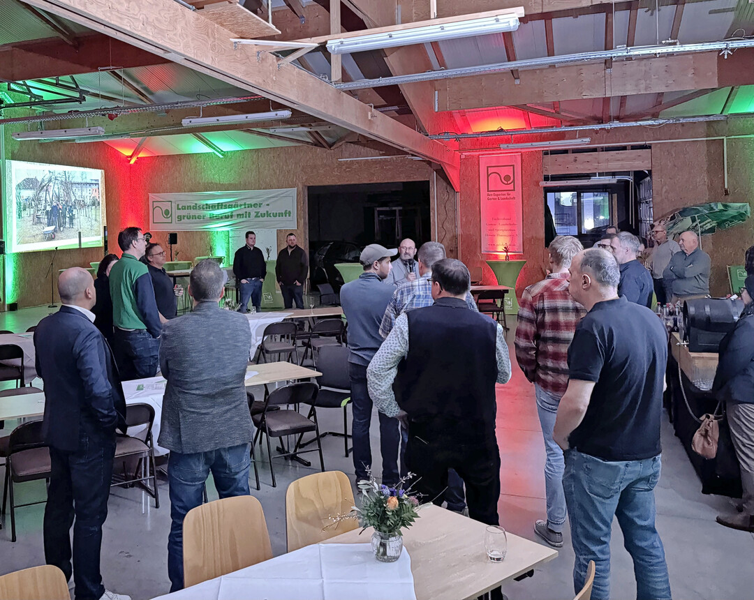 Begr��ung durch FGL-Pr�sident Karsten Hain