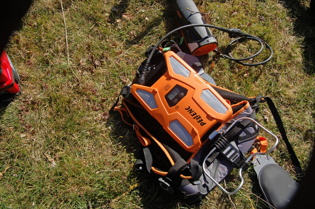 Pellenc Excelion 2 DH: R�ckenakku mit Tragegestell 