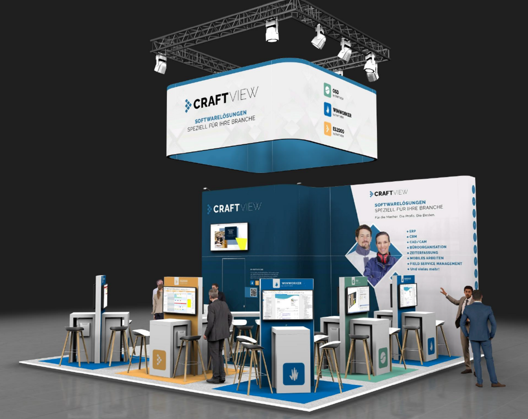 CRAFTVIEW prsentiert sich als Unternehmensgruppe auf der BAU