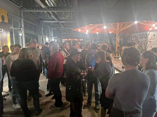 Abendlicher Stehempfang