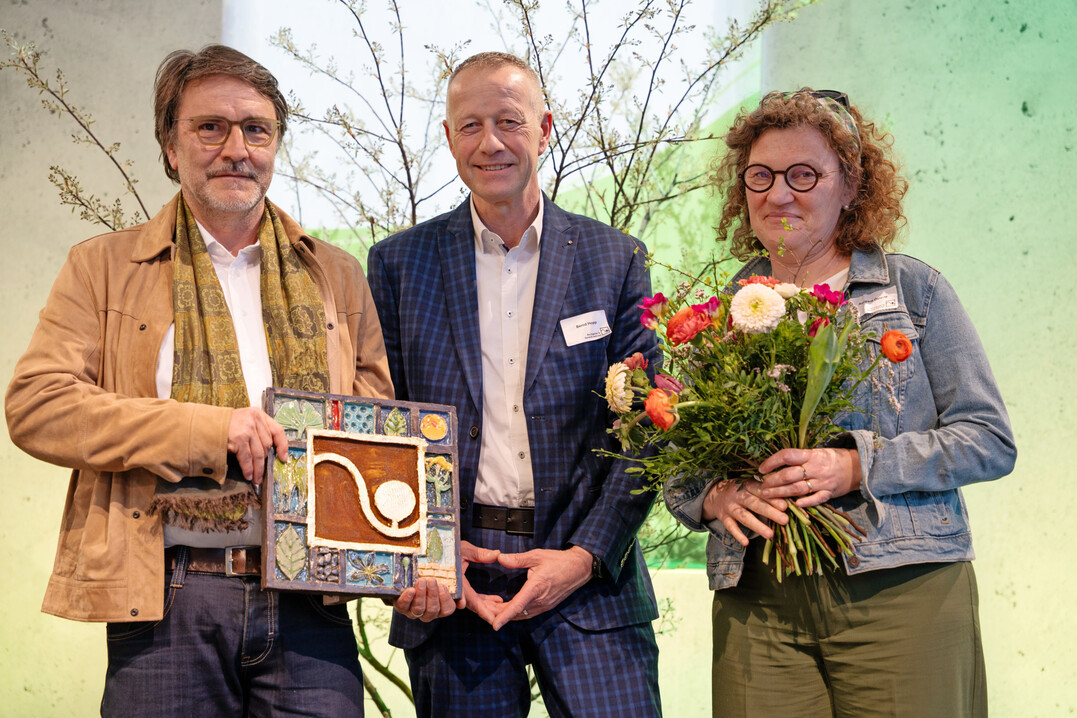 Verabschiedung Ingo Schwehr (l.)