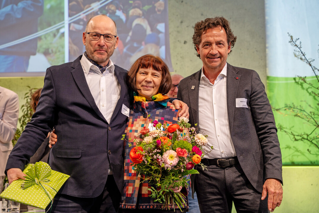 Verabschiedung Albrecht Bu¨hler mit seiner Frau