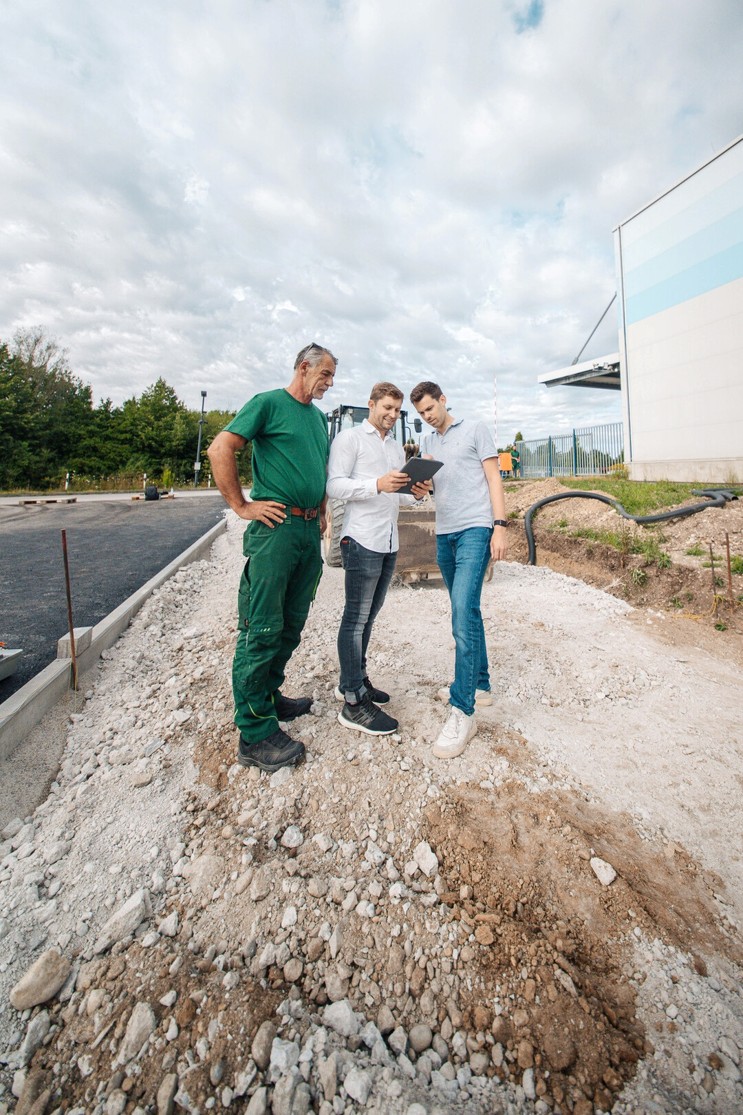 Dabei geht es weitgehend um das Personal im B�ro und die Bauleitungsebene.