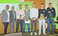 Ehrung der besten Azubis, v. l. Paul Sonntag (FGL), Matthias L�sch (BGL), Eike Weber, Antonius Theil, Tom Nickmann und Jannes Weigel, Tom Steinbr�ck (Cup-Juror)