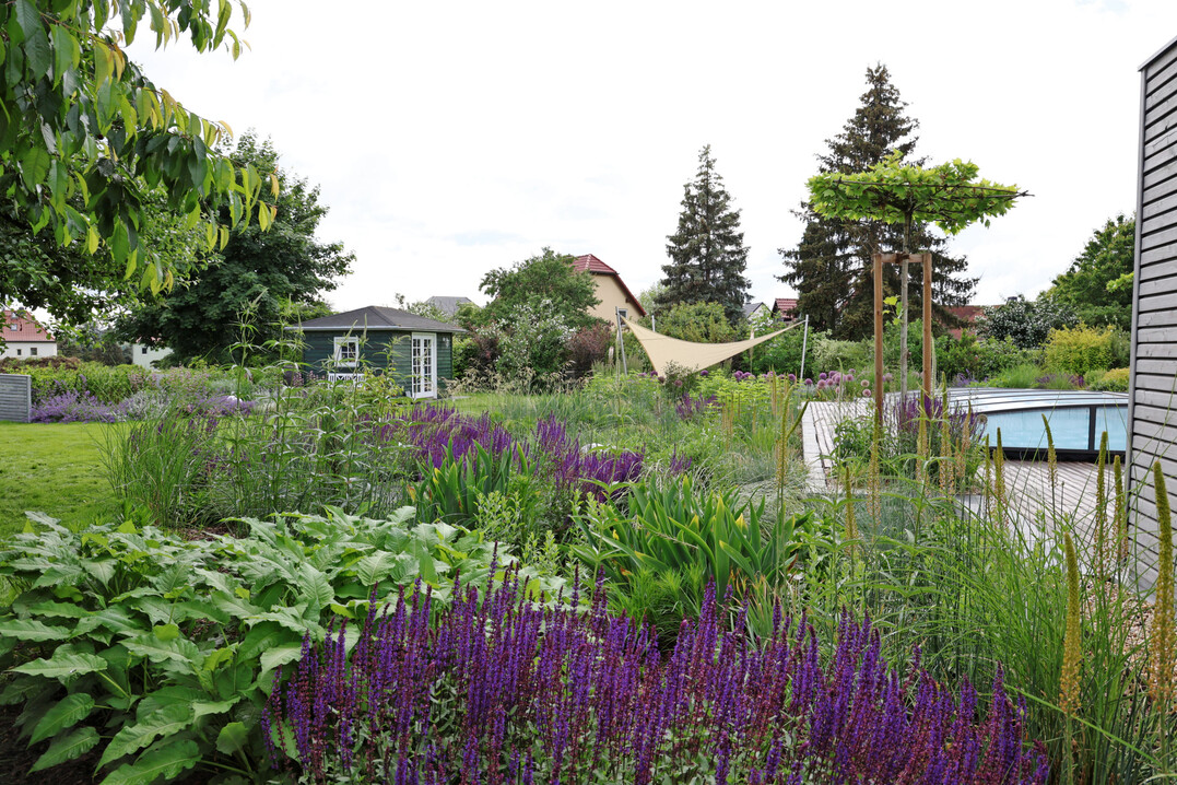 Staudenreiche Gärten sind Rohleders Markenzeichen.