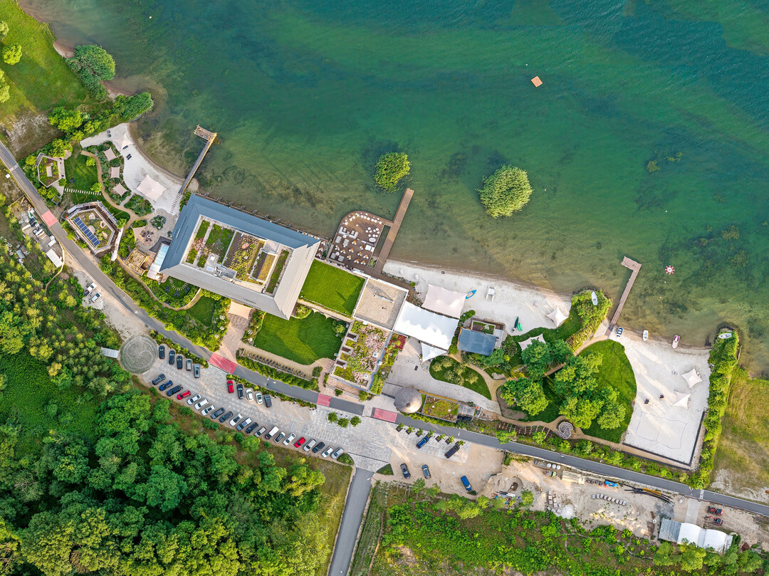 Die Insel der Sinne am Berzdorfer See ist für Rohleder bis heute dasa Referenzobjekt.