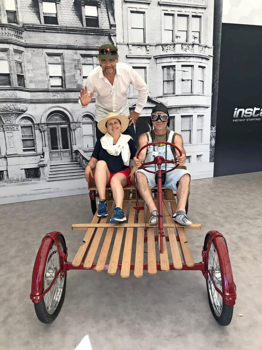 Auf der Messe demopark, mit Ekkehard Musche und Claudia von Freyberg