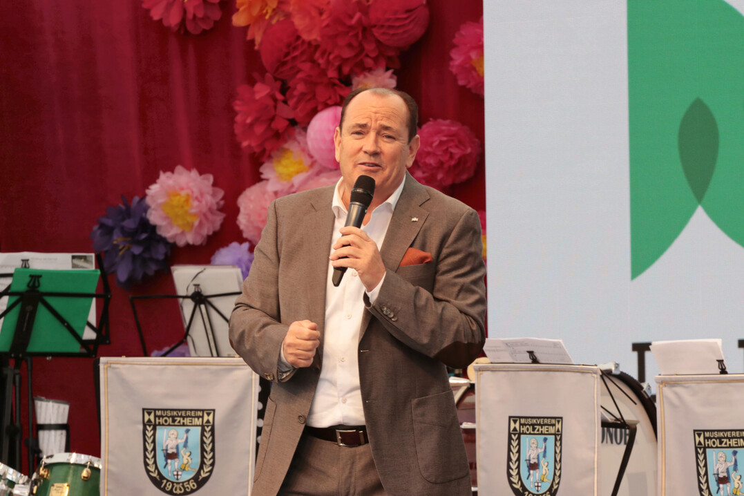 Er�ffnung der Gartenschau in Neuss am 16. April 2026.