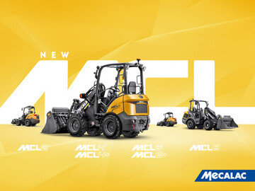 Mecalac fhrt eine brandneue Reihe von Kompaktladern ein und erweitert damit sein aktuelles Laderportfolio.