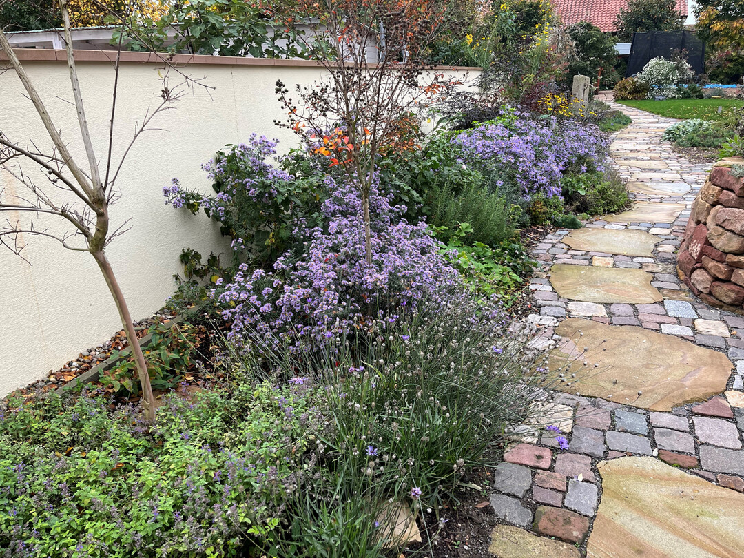 Gartenanlage von 
ProNatur in Heidelberg