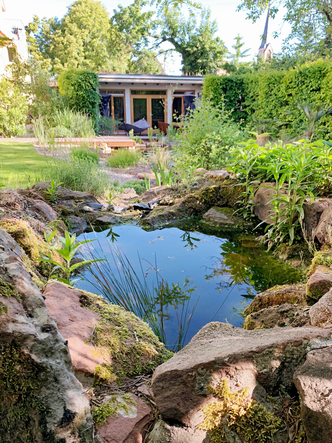 Gartenanlage von 
ProNatur in Heidelberg