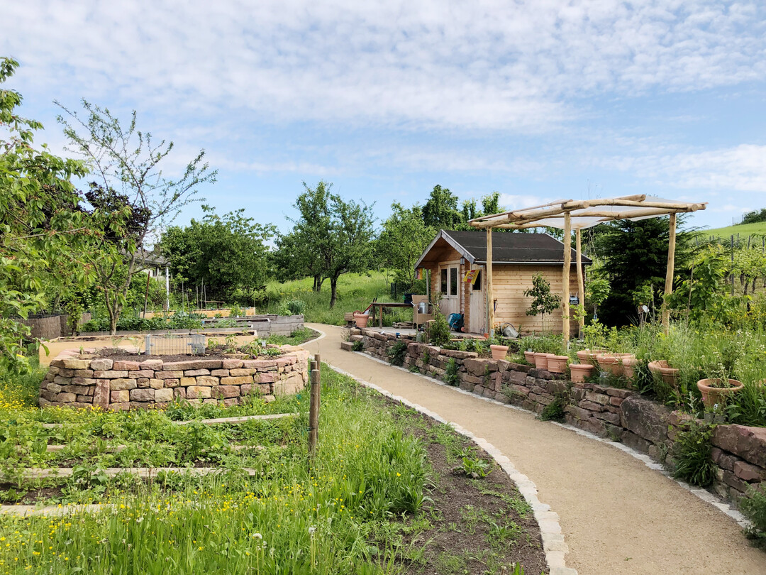 Gartenanlage von 
ProNatur in Heidelberg