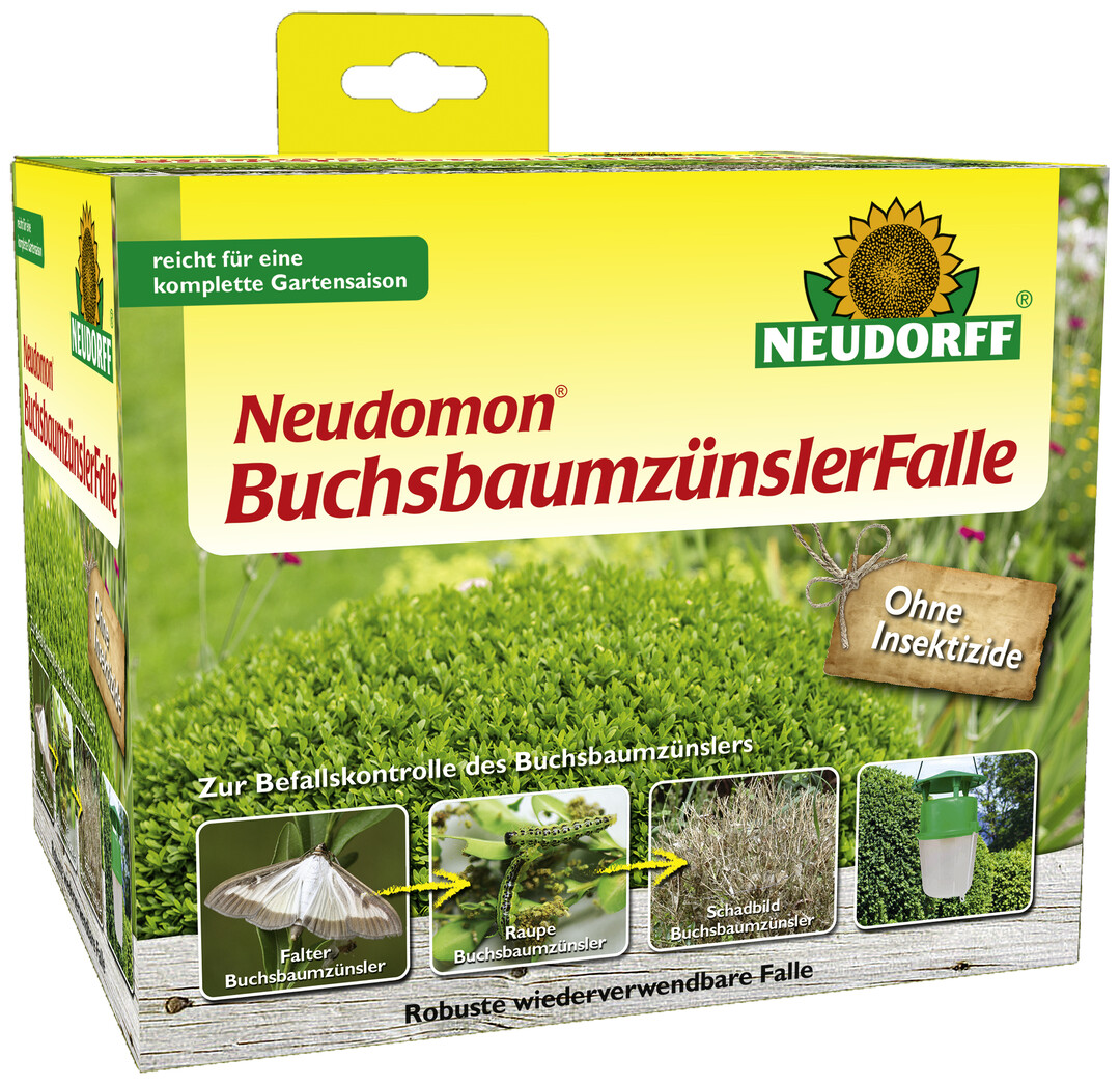 Neudomon Buchsbaumznsler-Falle von Neudorff