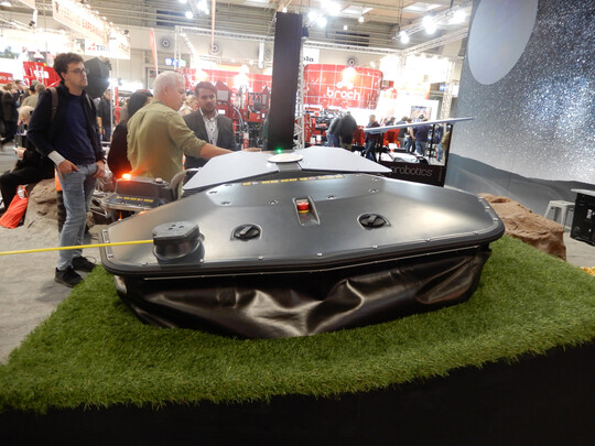 Der Scarabaeus von Probotics ist extrem flach.