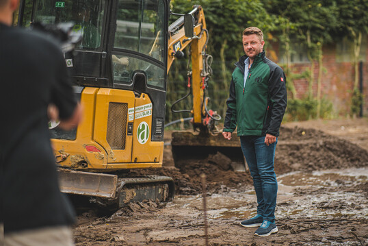 Matthias Aumann entwickelte 2016 die Gartenpflege im Abo als Geschftsmodell.