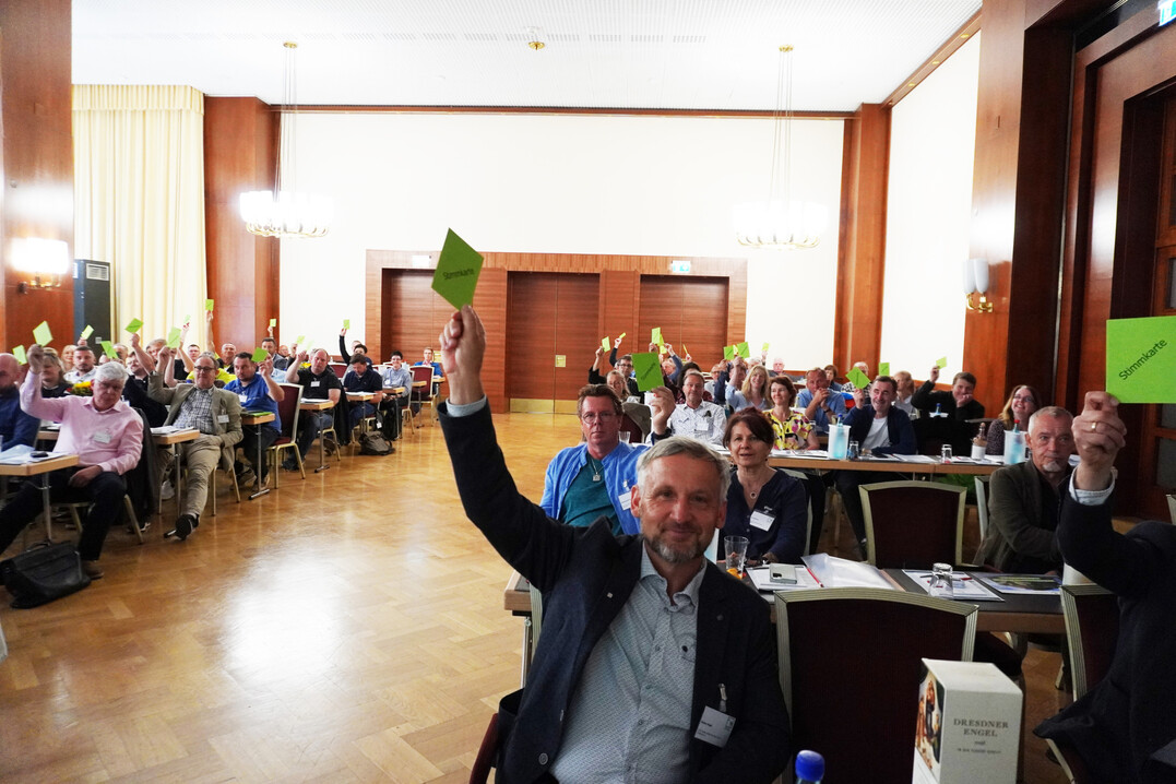 Die Regularien und Wahlen fanden diesmal am Vormittag statt.