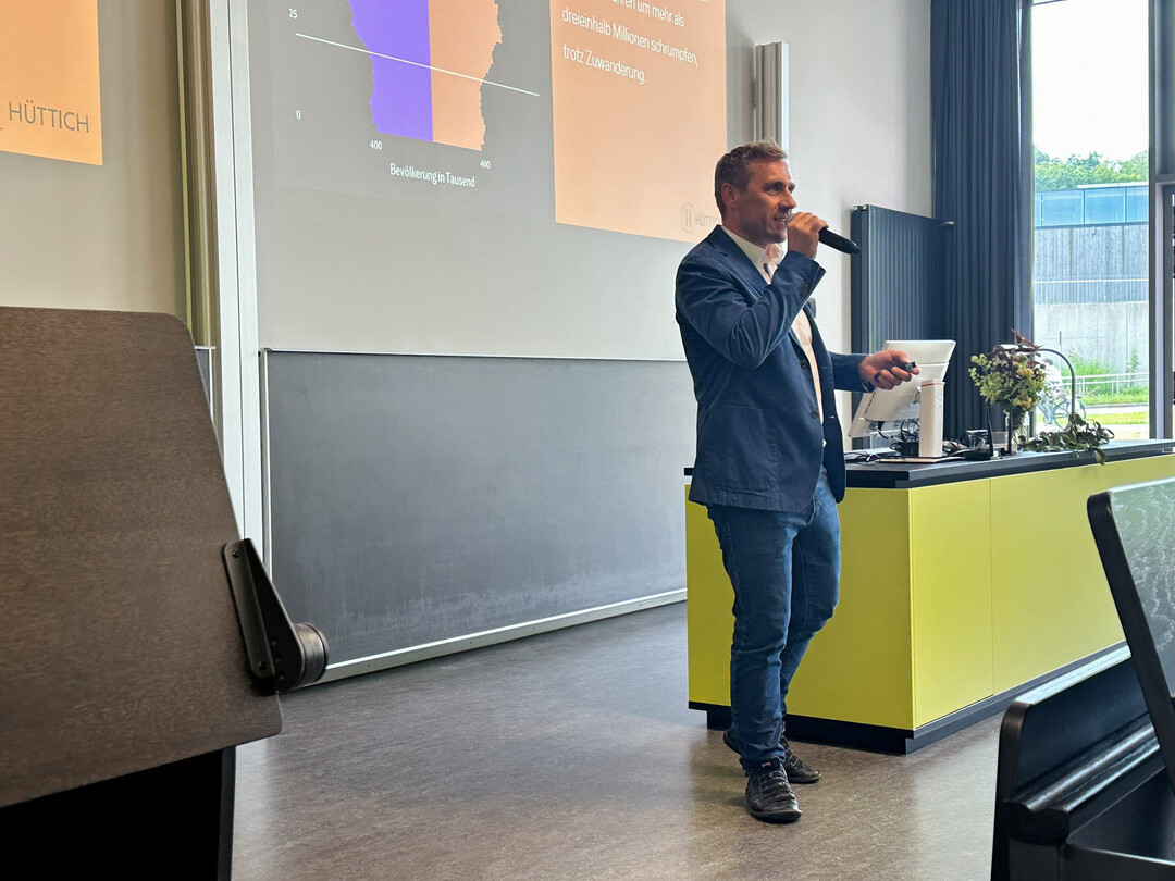 Dr. Christian Httich war einer der berzeugenden Referenten.
