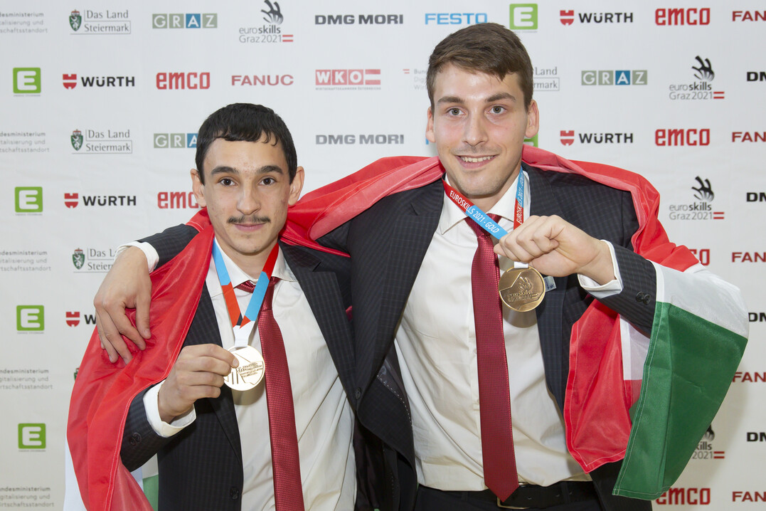 Bei den Gartengestaltern ging die Goldmedaille an Péter Bokor und Péter Hutter aus Ungarn