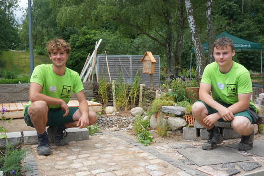 Schleswig-Holstein: Fiete Ole Strube (lEskildsen Gartenbau in Malente) und Thorge Johannion (Strube & Kaden GmbH in Bad Segeberg)