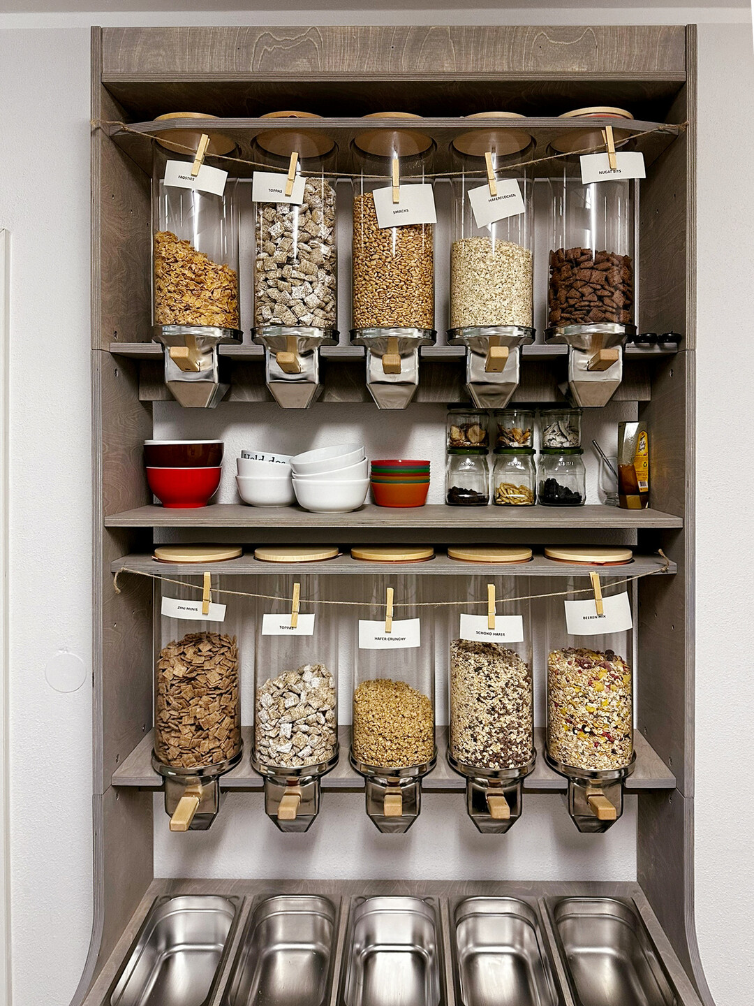 Msli aus dem Spender: Bei Leufgen lebt man gesund.