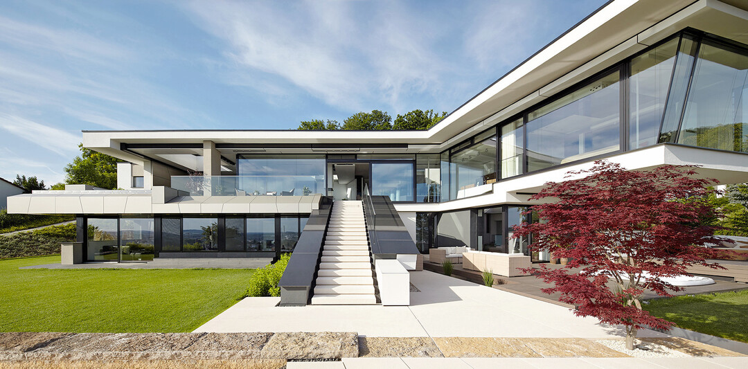  oder im Anschluss an sehr moderne Architektur (Bild: Christina Kratzenberg)
