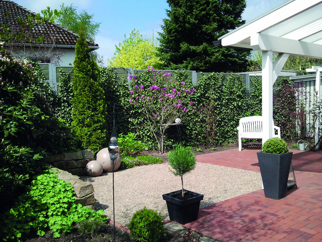 Gartenzaun mit Schallschutz