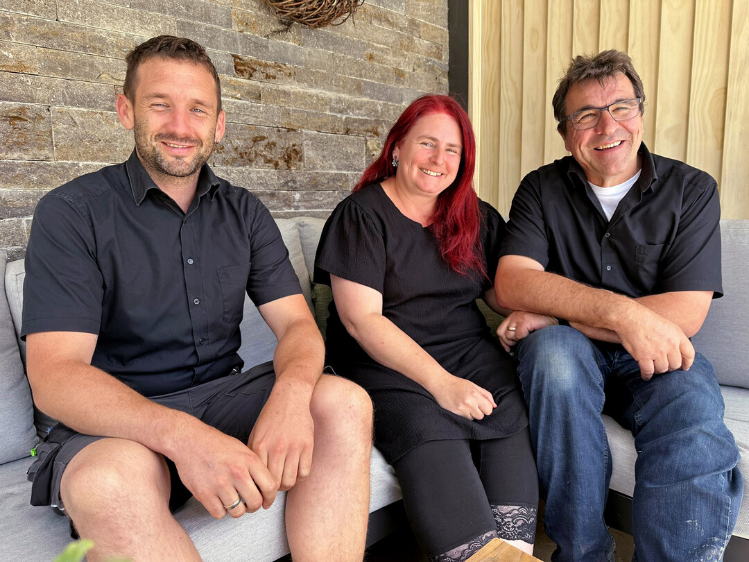 Marius Abels, Claudia Hgel und Markus Hgel