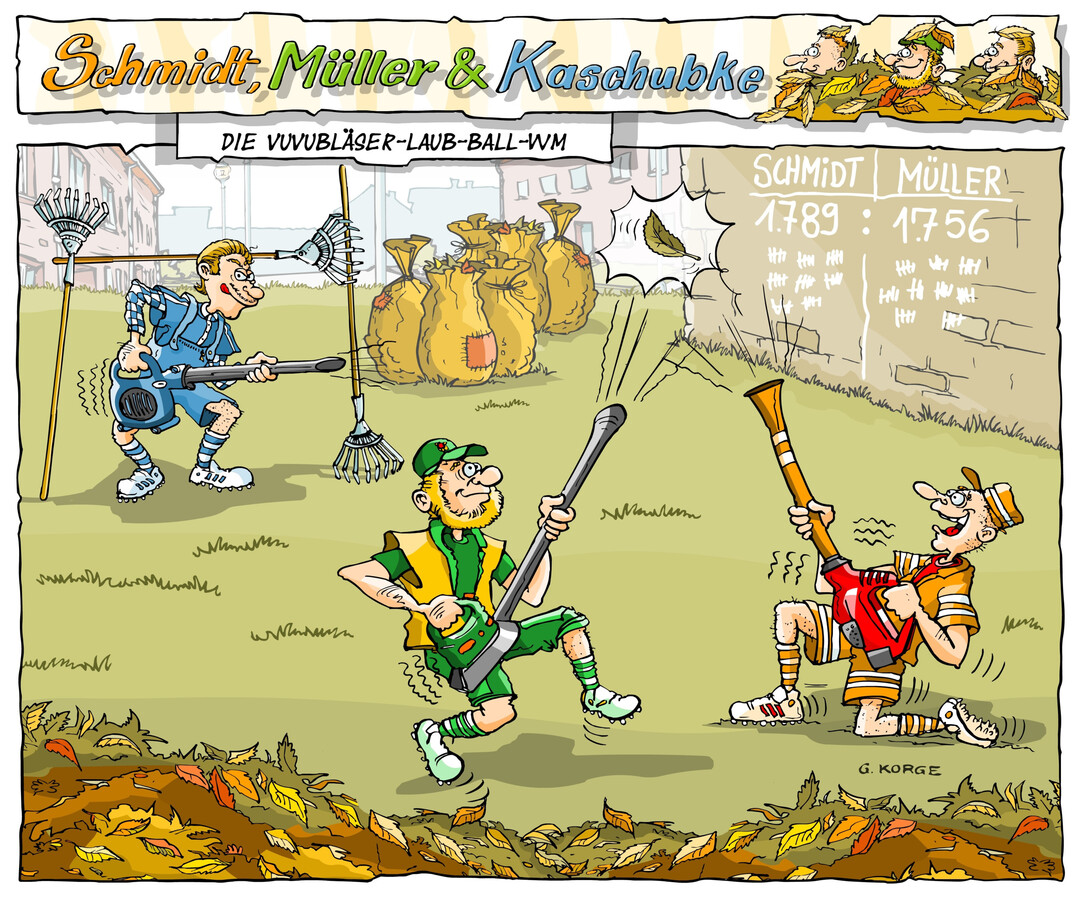 Laubballspiel