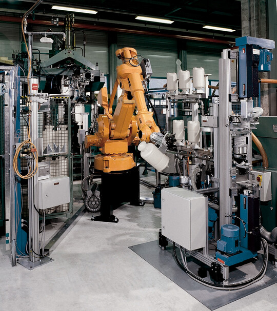 Eine moderne Produktion gewhrleistet die Qualitt der Birchmeier-Produkte.