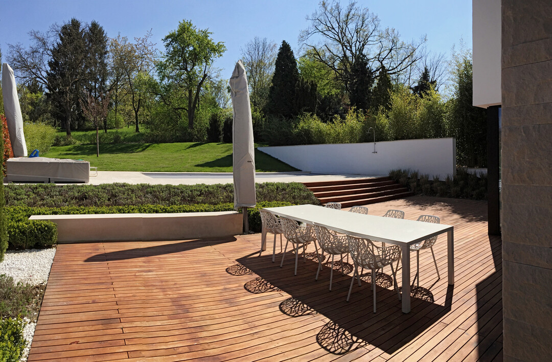 Gartenanlage von Joos