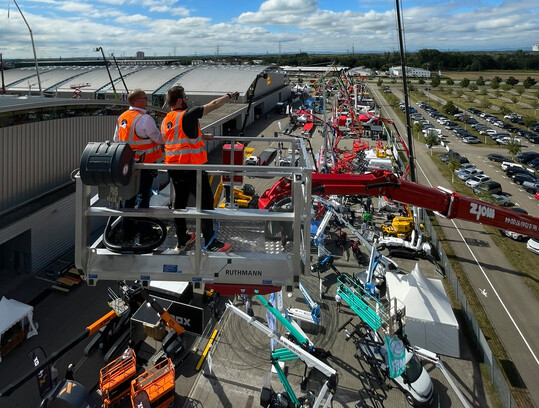 Himmlische Hhen erreichten Messebesucher whrend der diesjhrigen Platformers Days auf dem Messegelnde in Karlsruhe. 