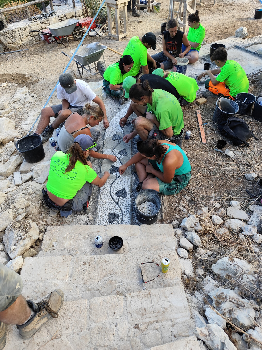 Natursteinpraktikum auf Kreta