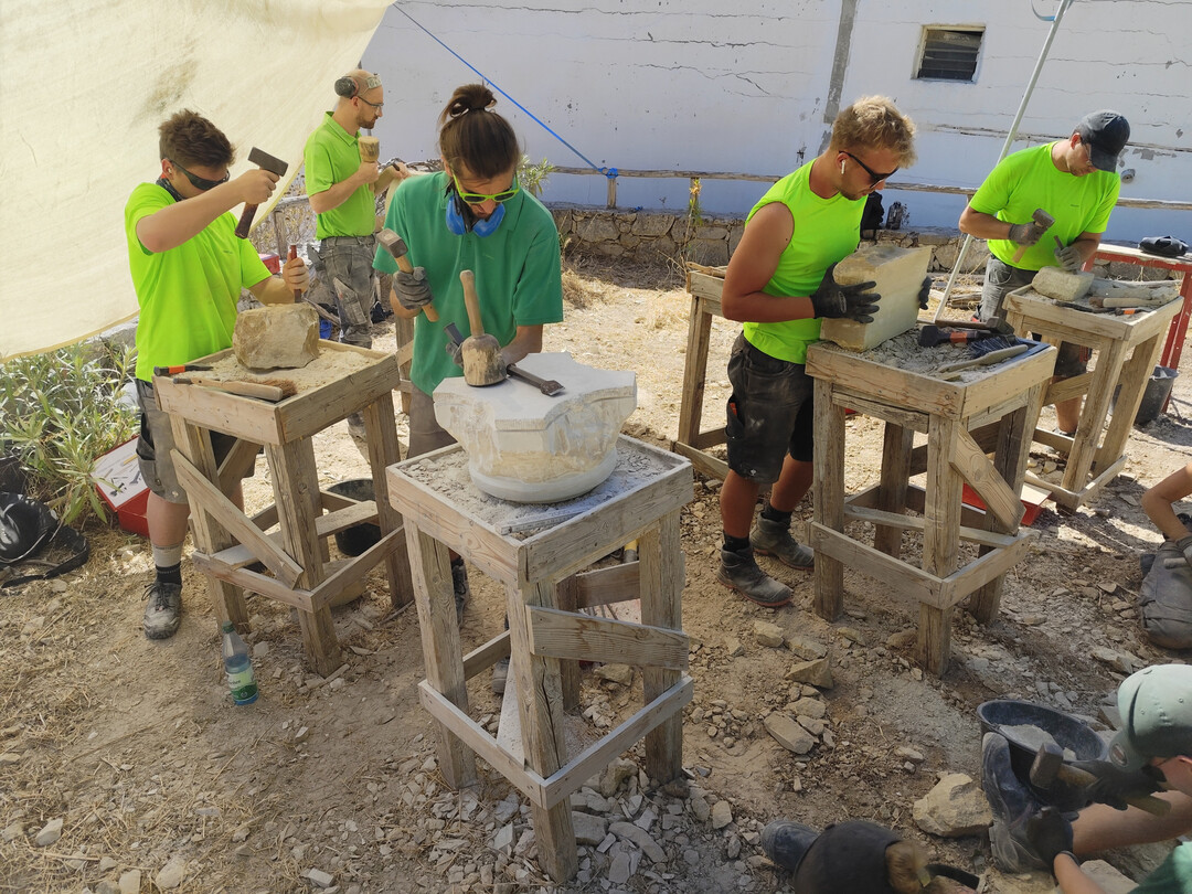 Natursteinpraktikum auf Kreta