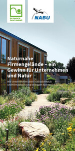 Der Flyer „Naturnahe Firmengelände – ein Gewinn für Unternehmen und Natur“ sensibilisiert und informiert Unternehmen hinsichtlich einer nachhaltigen Gestaltung der eigenen Außenflächen.