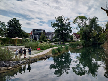 Auf der Landesgartenschau in Wangen