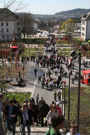 Am Erffnungstag strmten 13.200 Besucher auf das Gelnde der Landesgartenschau in Hemer