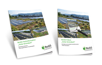 BuGG-Fachinformation und BuGG-Fokus Solar-Grndach