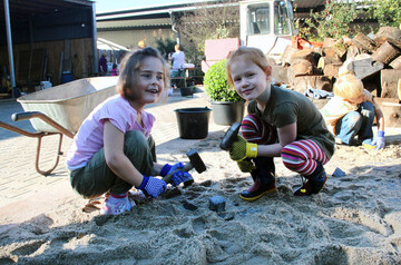 Kleine Landschaftsgrtner in aktion