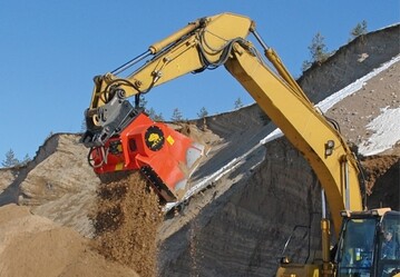 ALLU D  fr Trgergerte wie Bagger 10  45 t oder Radlader 4  30 t