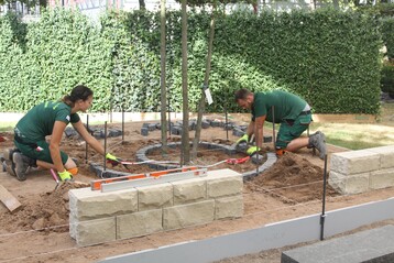 Fr Teilnehmerinnen und Teilnehmer des Landschaftsgrtner-Cup gilt auch 2020:Teamwork ist ein Muss, um auf dem Podium zu landen.