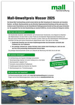 Studierende mit Abschlussarbeiten aus den Bereichen Regenwasserbewirtschaftung und blau-grün-graue Infrastrukturen können sich für den Umweltpreis Wasser der Roland Mall-Familienstiftung bewerben. (Mall GmbH)
Metadaten für Online- und Social Media-Kanäle
Die folgenden Texte und Metadaten sind darauf abgestimmt, die Reichweite und Sichtbarkeit der Pressemitteilung in verschiedenen Online- und Social Media-Kanälen zu maximieren.