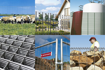 Betafence ist in den Segmenten professionelle Zaun- und Torsysteme, Do-it-yourself, Landwirtschaft, Mobilzune, Gabionen und Industrie-Schweigitter aktiv.
